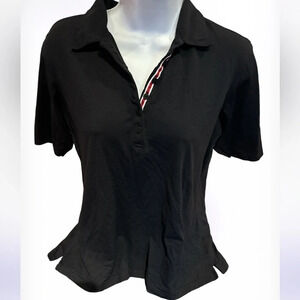 Gordon Cooper Navy Blue Golf Short-sleeve Shirt  Sz L